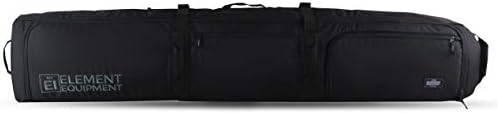 Element Equipment Wheeled Padded Ski Bag Ultimate Double - Premium High End Double Roller Travel Bag