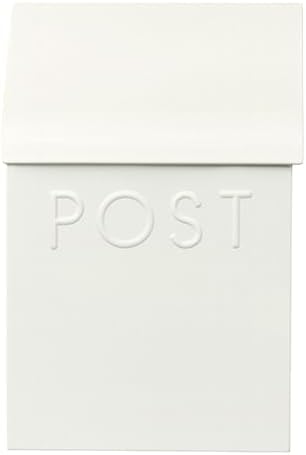 NACH Mailboxes for Outside Wall Mount, 15 x 10 x 4 inches, Red Wall Mounted Mailbox and Newspaper Holder, Waterproof Mailbox for Door - The Milano Mailbox