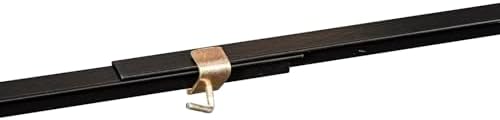 Hook in Bed Rail with Center Support/Crossarms/2 Legs/Adjustable Glides, 82-Inch, Queen/Eastern King
