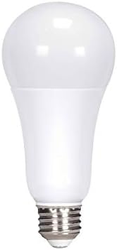 Satco S11332 LED A21 Lamp, 5000K, 220 deg. Beam Angle , White