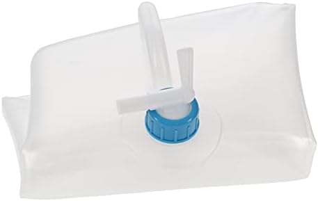 ust 5 Gal Water Carrier Cube with Collapsible, Transparent, Compact Design and BPA Free Construction for Drinking, Bathing, Camping, Hiking and Outdoor Survival