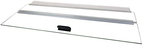 H2Pro 30" Glass Canopy for 20 Long/29 Gallon Aquarium Fish Tank (29.21 x 11.69 x 0.16in)