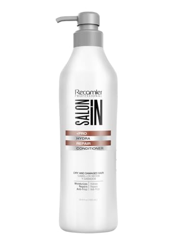 Salon In by Recamier - | Hydra Repair Hair Shampoo | Moisturizing & Strengthening for Dry, Damaged Hair | 10.1.fl.oz / 300 ml