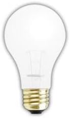 (6 Pack) SHATTERPROOF Light Bulb A19 100 WATT Incandescent Bulb Shatter Resistant Rough Service Light Bulb 100 WATTS A19 Shape