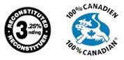 Medallion Brand Whole Milk Powder 500g 2 Pack - Dried Milk from Canada, Free of Antibiotics, No rbST or rBGH