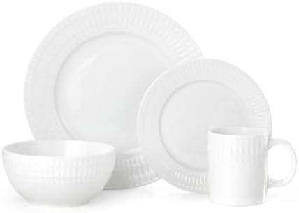 Pfaltzgraff Cassandra 16-Piece Porcelain Dinnerware Set, Service For 4
