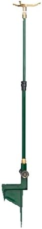Orbit 3 Pack Adjustable Brass 3-Arm Telescoping Lawn Sprinkler with Step Base