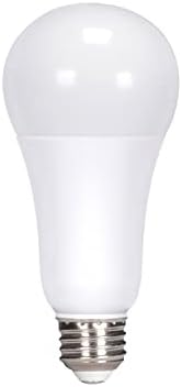 Satco S11332 LED A21 Lamp, 5000K, 220 deg. Beam Angle , White