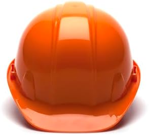 Pyramex Safety SL Series Cap Style Hard Hat, 4-Point Snap Lock Suspension