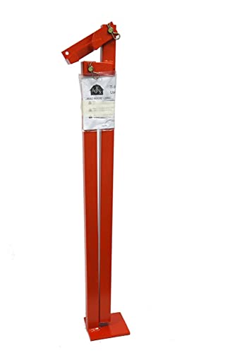Tool Tuff One Man Fence T-Post Puller for Removing Studded T Type Posts
