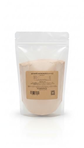 Greenway Biotech, Inc. Azomite Rock Dust Volcanic Ash Organic Fertilizer with Micronutrient & Trace Minerals- Natural Mineral Soluble Plant Fertilizers for Enhances & Increases Crop Yield (1 Pound)