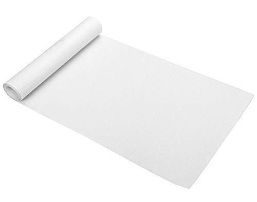 ZUEXT 11" x 50" Clear Skateboard Grip Tape (125x27cm) | Waterproof, Anti Slip Bubble Free, Transparent