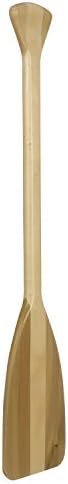 Attwood Wooden Canoe Paddle, Ergonomic Grip, Premium Wood Construction, Protective Finish