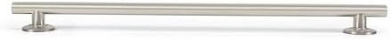 Seachrome 18-inch Coronado Designer Straight Bathroom Shower Grab Bar, Satin Stainless Steel, Brushed Nickel