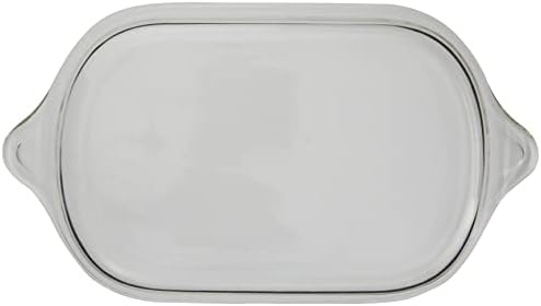 Lock & Lock llg583 Rectangular Clear Glass Baking Dish 38.5 x 21.5 x 7,5 cm, 2.8 Litre