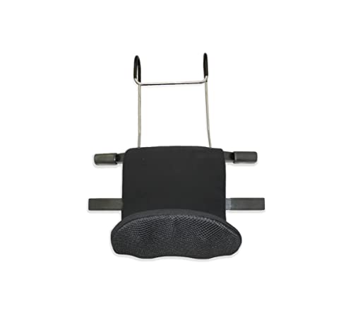 Rehabilitation Advantage Walker Knee and Leg Support for Adults, Black