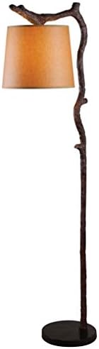 Kenroy Home Overhang Floor Lamp with Bronze Finish, Rustic Style, 61" Height, 17.75" Width, 12" Depth