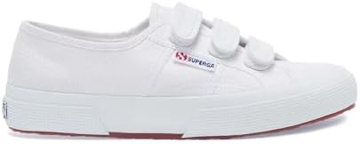 Superga Unisex 2750 Cot3strapu Cotton Canvas Sneakers with Touch Strap Fastening