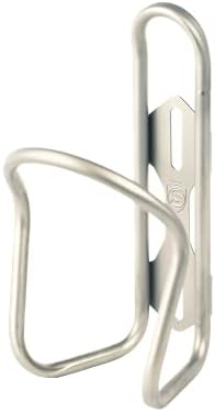 SILCA Sicuro Titanium Bike Water Bottle Holder, Lightweight - Silver