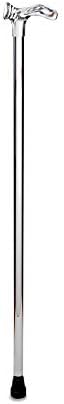 Elegant Lucite Clear Cane with Palm Contour Grip Handle for the the Right Hand - 250lbs Limit - Deluxe Comfort Walking Stick for Seniors, Adults