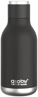 Urban Insulated and Double Walled Stainless Steel Bottle 16 Ounce by Asobu (Pastel Blue)