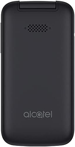Alcatel GO FLIP 3 Black 4GB 4052W (GSM Unlocked) Flip Phone - For Senior Easy Use (Renewed)