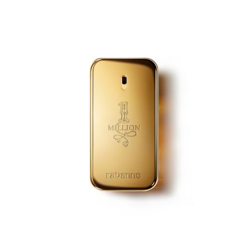 Rabanne 1 Million Eau de Toilette - Long Lasting Designer Fragrance for Men with Mandarin, Cinnamon & Amber - Luxury Men's Perfume Spray