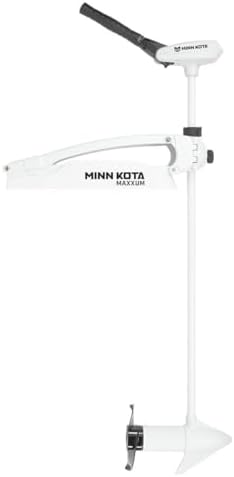 Minn Kota Riptide Maxxum Bow-Mount Electric Trolling Motor – 70 Lb. Thrust, 52 In. Shaft, Saltwater