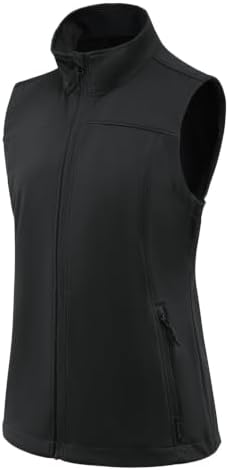 baleaf Women's Lightweight Running Vest Sleeveless Softshell Jacket