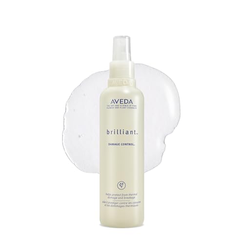 Aveda Brilliant Damage Control | Detangling Spray | Heat Protection Spray | Reduces Damage and Breakage | Jasmine, Rose, Clove Aroma | 8.5 Fl Oz