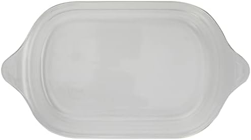 Lock & Lock llg583 Rectangular Clear Glass Baking Dish 38.5 x 21.5 x 7,5 cm, 2.8 Litre