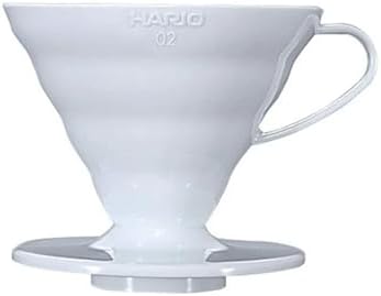 HARIO V60 Plastic Coffee Dripper, Size 02, Clear | Plastic