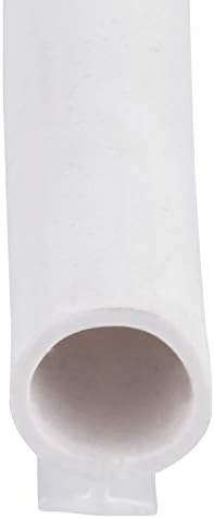 T-Slot Mount Window Weatherstrip Seal 5/16" Bulb Bubble for 3/16" Slot Receptacle 3 Colors & 5 Length Options (25', White)
