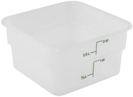 Cambro 2Sfspp190, 2 Qt Polypropylene Food Storage Container - Camsquare