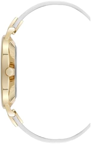 Nine West Women's Floral Dial Smooth Strap Watch