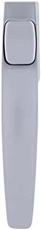 Wright Products - Free Hanging Push Button Door Latch for Screen and Storm Doors, Aluminum Grey | For Screen and Storm Doors
