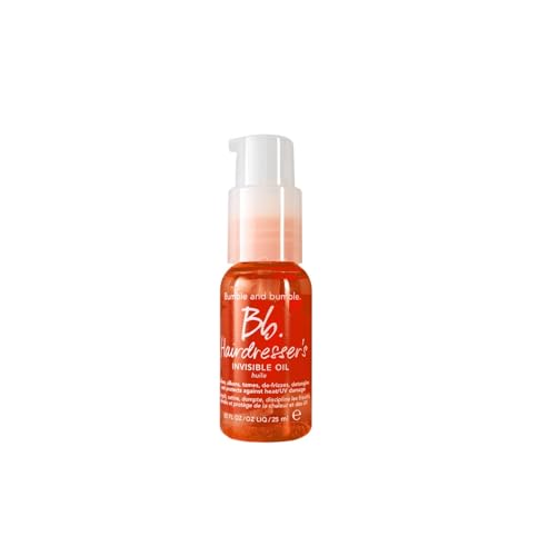Bumble and bumble. Hairdresser's Invisible Oil Frizz-Reducing Hair Oil | Heat Protection, Frizz Control + Shine | Curly, Wavy, Straight | With Grapeseed, Coconut + Argan Oils