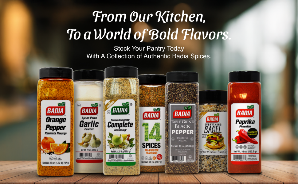 from our kitchen to a world of bold flavors
