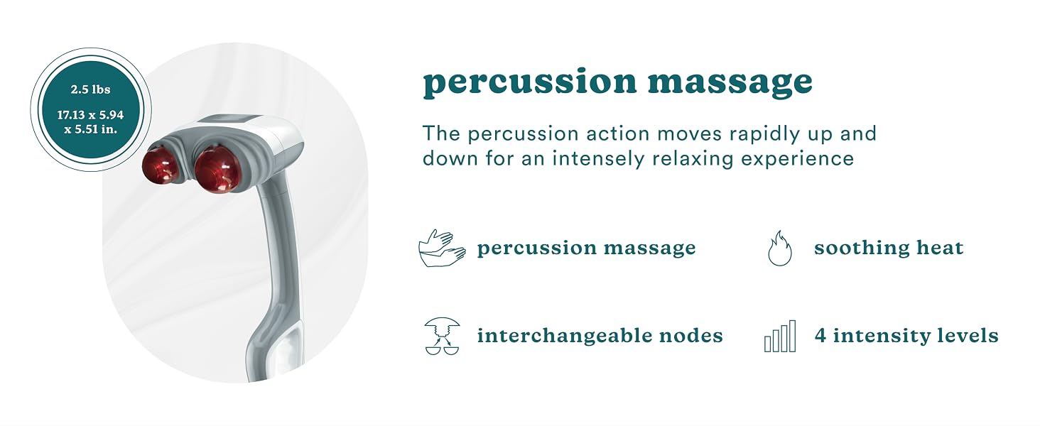 percussion massage features