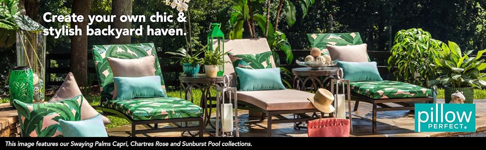 Pillow Perfect Outdoor Cushions