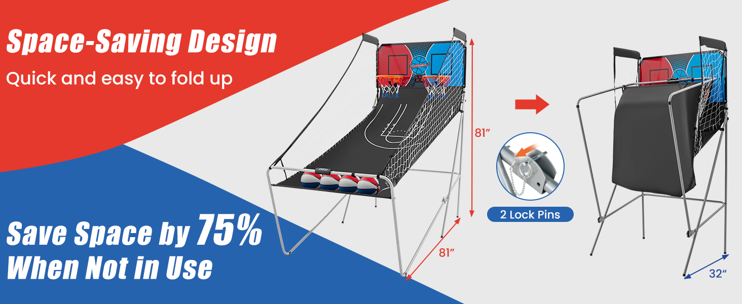 space-saving design