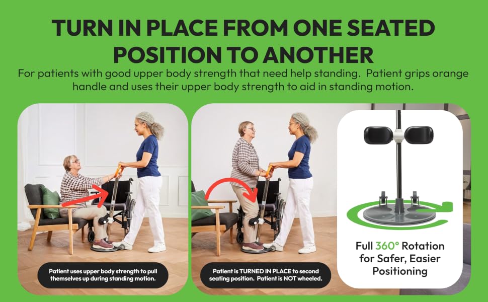 transferencia paciente heavy duty walking bariatric discapacitados compact 360 degree ancianos