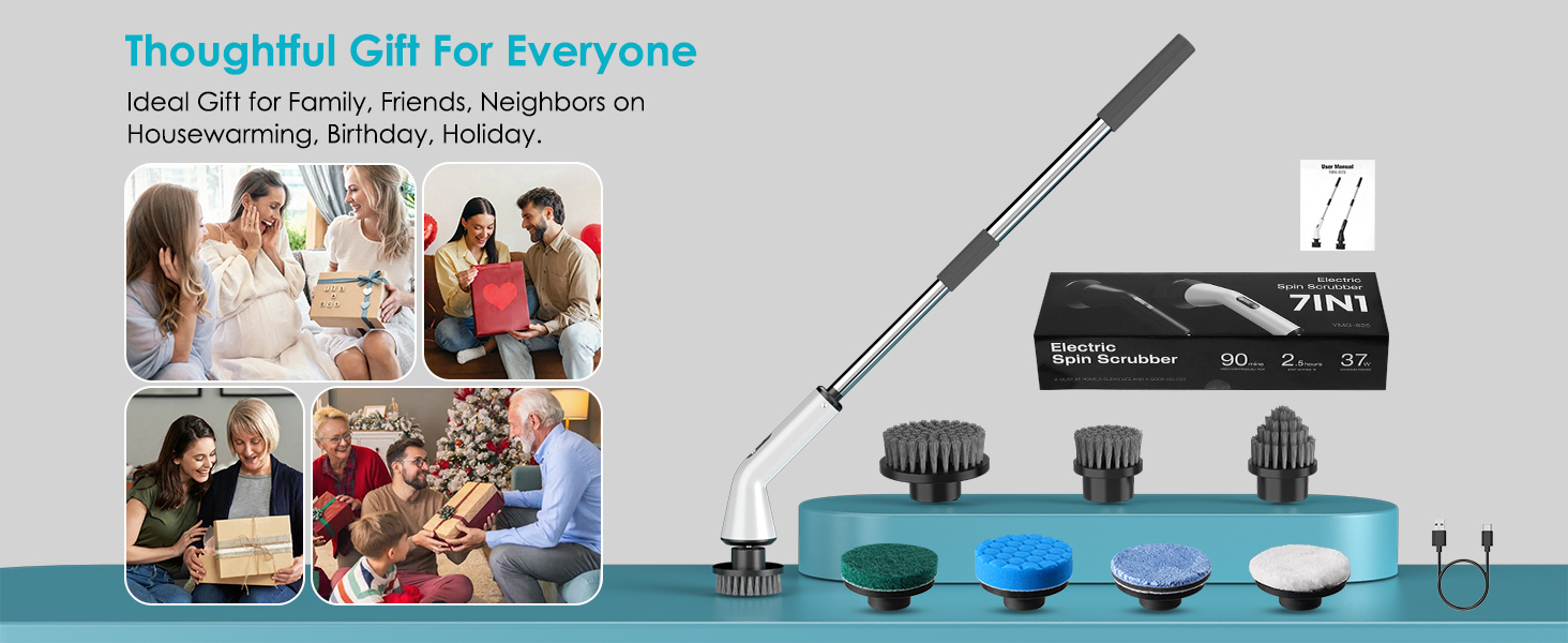 Electric Spin Scrubber