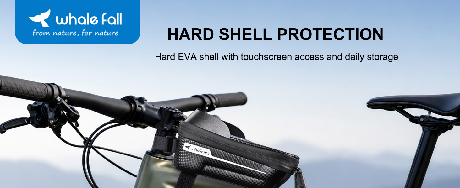 Hard Shell Bike Phone Bag