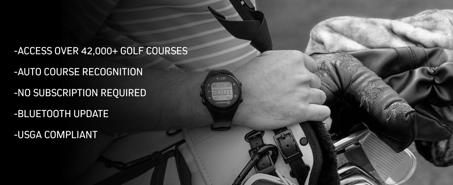 42 thousands golf course on the TecTecTec! golf GPS watch