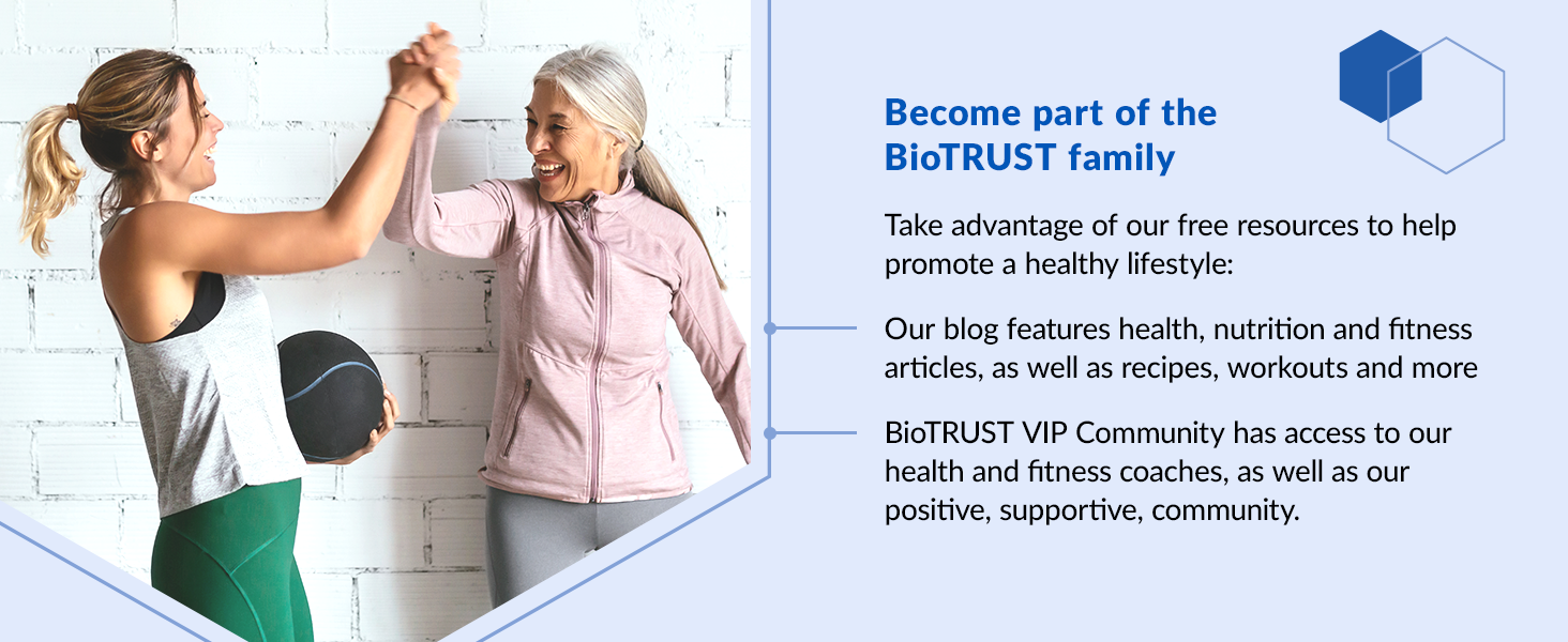 Become part of the bio trust family with resources to promote a healthy lifestyle