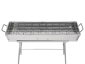 portable camping grill, floor standing charcoal grill, standing grill, charcoal barbeque grill