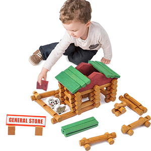 wooden logs toy