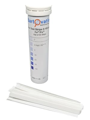 plastic iron test strips