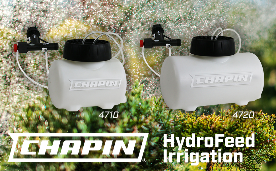 chapin hydrofeed, irrigation system, gardening, fertigation system, fertilizing, lawn care, outdoors